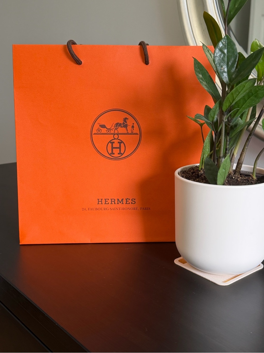 Hermes Medium Shopping or Gift Bag